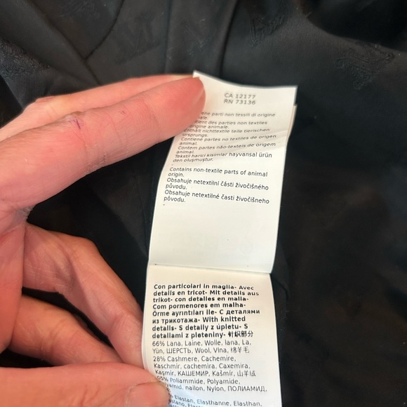 Max Mara Sax Teddy Alpaca Blend Bomber Jacket Size 6 $2965 - Picture 8 of 10